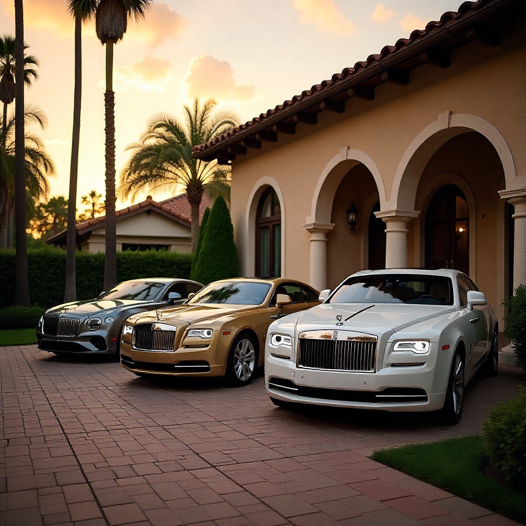 Luxury cars